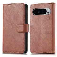 imoshion Étui de télephone portefeuille de luxe Google Pixel 10 Pro XL - Marron