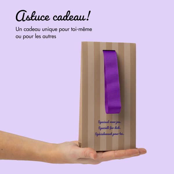 Coque Color MagSafe avec cordon amovible et photo et/ou texte personnalisés Apple iPhone 12 (Pro) - Polaroid