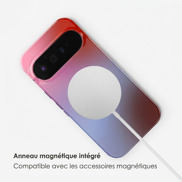 Selencia Coque arrière Vivid avec MagSafe Google Pixel 11 - Gradient Soft Blush