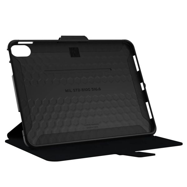 UAG Coque arrière Scout Plus avec support Scout Apple iPad 11 (2025) 11 pouces A16 / iPad 10 (2022) 10.9 pouces - Black