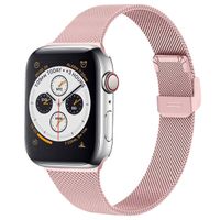 imoshion Bracelet pliant Milanese Apple Watch | 38/40/41/42 mm - Rose