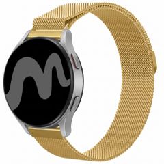 imoshion Bracelet magnétique milanais  - Connexion universelle 24 mm - Doré