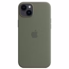 Apple Coque en silicone MagSafe Apple iPhone 14 Plus - Olive