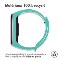 imoshion Bracelet sport silicone Xiaomi Mi Band 3 / 4 - Mint Green & White