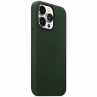 Apple Coque Leather MagSafe Apple iPhone 13 Pro - Sequoia Green