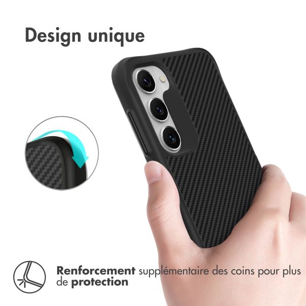 imoshion Rugged Hybrid Carbon Case Samsung Galaxy S23 - Noir