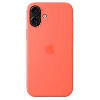 Apple Coque en silicone MagSafe Apple iPhone 16 Plus - Tangerine Orange