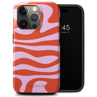 Selencia Coque arrière Vivid Apple iPhone 15 Pro - Dream Swirl Pink