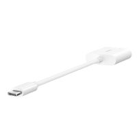 Belkin RockStar™ Adaptateur audio 3,5 mm et de charge USB-C - Blanc
