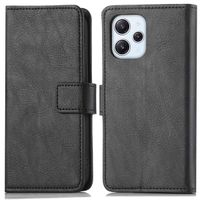 imoshion Étui de télephone portefeuille de luxe Xiaomi Redmi 12 - Noir