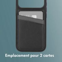 imoshion Coque arrière avec porte-cartes et support Apple iPhone 18 Pro Max / 17 Pro Max - Noir