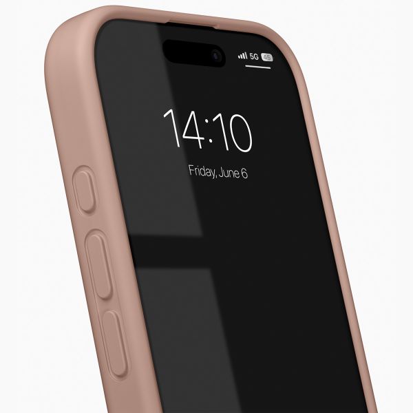 iDeal of Sweden Coque Silicone Apple iPhone 16 - Blush Pink
