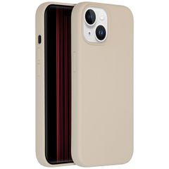 Accezz Coque Liquid Silicone avec MagSafe Apple iPhone 15 - Stone