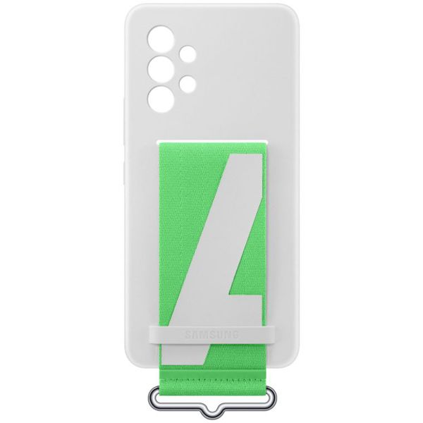 Samsung ﻿Original Coque en silicone à sangle Galaxy A53 - White