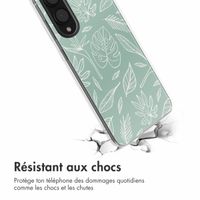 imoshion Coque Design Samsung Galaxy S25 Edge - Leaves Line-Art
