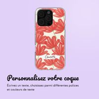 Coque avec votre propre photo et/ou texte Apple iPhone 16 Pro - Bloemen
