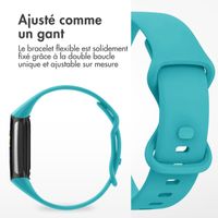 imoshion Bracelet silicone Fitbit Charge 5 / 6 - L - Turquoise