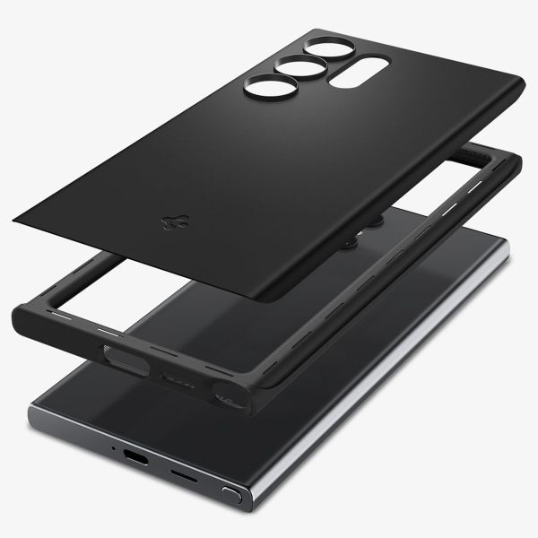 Spigen Coque Thin Fit Samsung Galaxy S24 Ultra - Noir