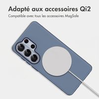 imoshion Coque arrière Color avec Thin MagSafe Ring Samsung Galaxy S26 Ultra - Bleu foncé