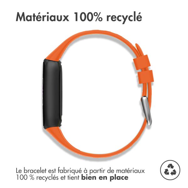 imoshion Pr2195 Fitbit Luxe - Orange & Grey