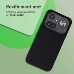 imoshion Coque Couleur Nothing Phone (4a) Pro - Noir