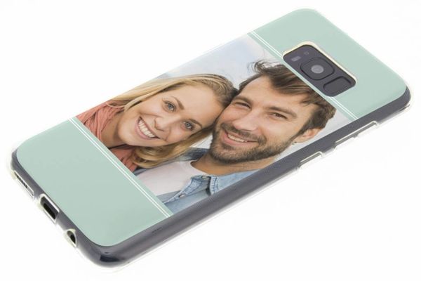 Concevez votre propre coque transparente Samsung Galaxy S8 Plus - Transparent