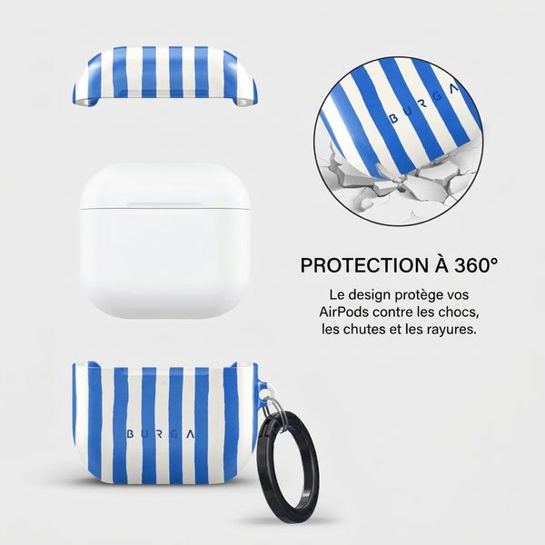 Burga Coque rigide Apple AirPods 4 - Kafenio