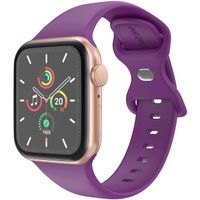 imoshion Bracelet en silicone⁺ Apple Watch | 44/45/46/49 mm - Taille M/L - Purple