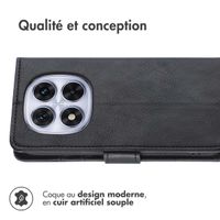 imoshion Étui de télephone portefeuille de luxe Xiaomi Poco X7 - Noir