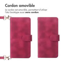 imoshion Etui de télephone portefeuille avec cordon Xiaomi Redmi Note 17 (5G) - Rouge