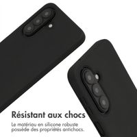 imoshion Coque en silicone avec cordon Samsung Galaxy A27 (5G) - Noir