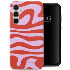 Selencia Coque arrière Vivid Samsung Galaxy A55 - Dream Swirl Pink