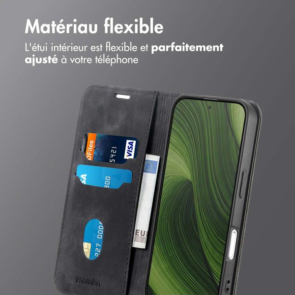 imoshion Étui de téléphone portefeuille Slim Fairphone 6 - Noir