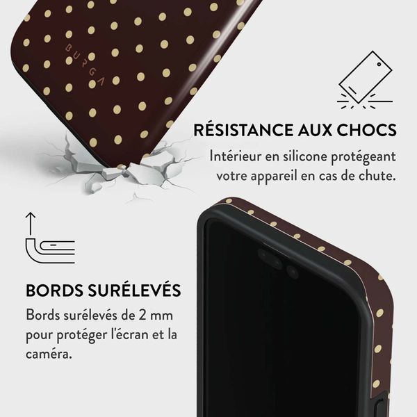 Burga Coque Tough MagSafe Apple iPhone 15 Pro - Sorry Busy