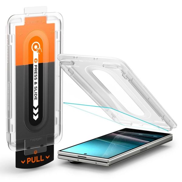 Spigen Protection d'écran en verre trempé GLAStR Fit 2 Paquets + Applicator Samsung Galaxy Z Fold 7