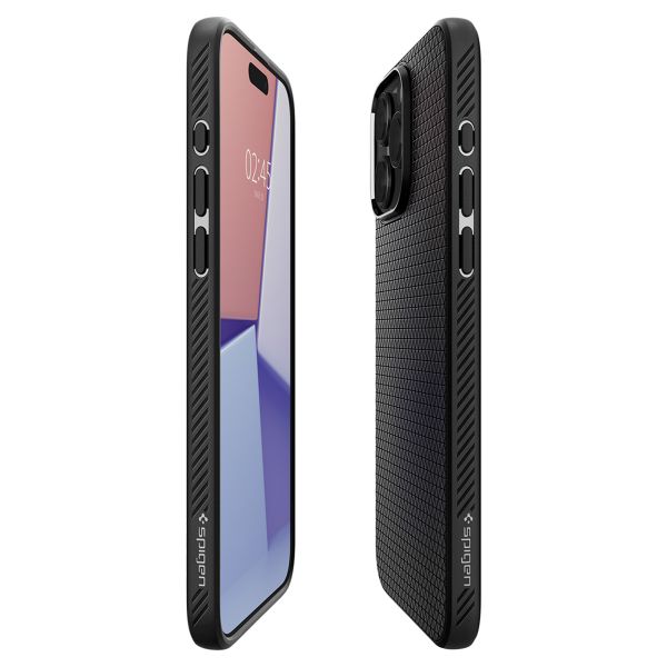 Spigen Coque Liquid Air™ Apple iPhone 15 Pro - Matte Black