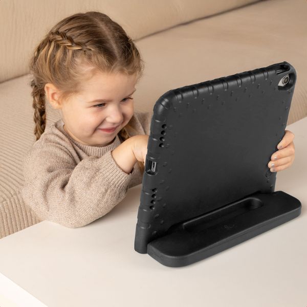 imoshion Coque kidsproof avec poignée Apple iPad Pro 12.9 (2018/2020/2021/2022) - Noir