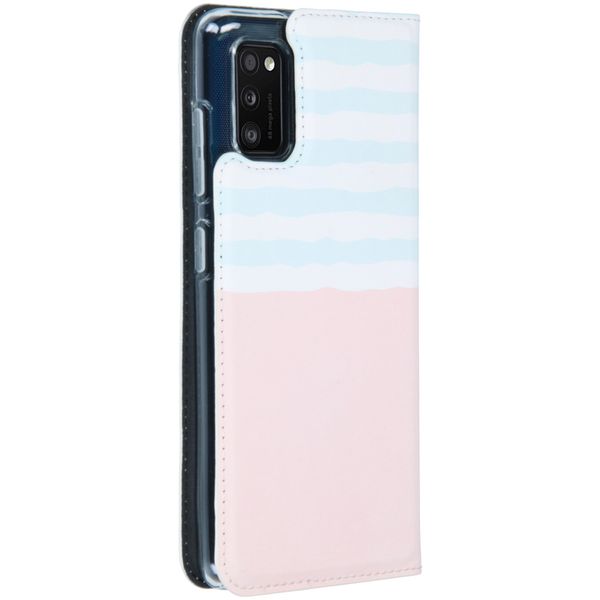 Concevez votre propre housse portefeuille Samsung Galaxy A41 - Blanc