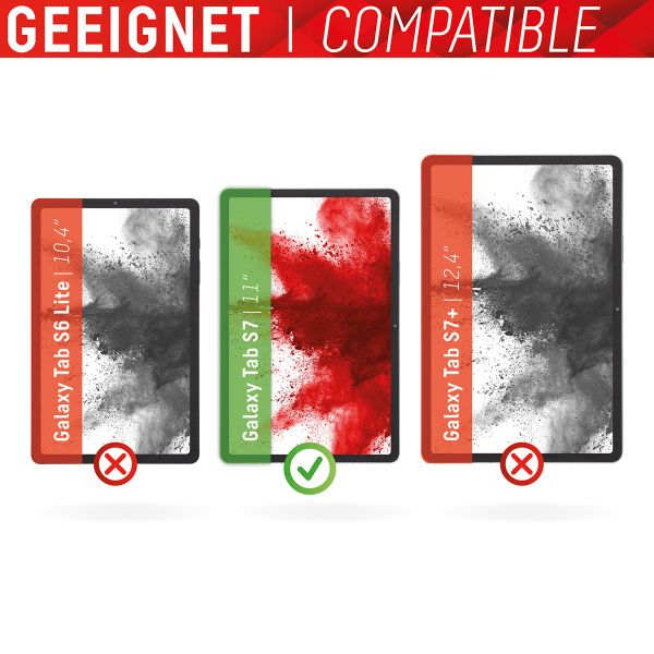 Displex Protection d'écran en verre trempé Samsung Galaxy Tab S11 / S10 Lite / S10 FE / S9 FE / S9 / S8 / S7