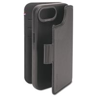 Decoded Portefeuille détachable 2 en 1 en cuir MagSafe Apple iPhone 17e / 16e - Noir