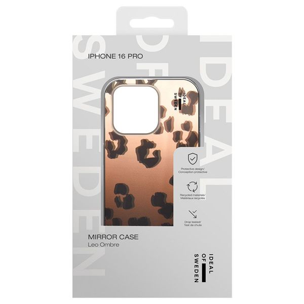 iDeal of Sweden Coque miroir Apple iPhone 16 Pro - Leo Ombre
