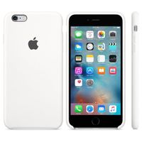 Apple Coque en silicone Apple iPhone 6(s) Plus - Blanc