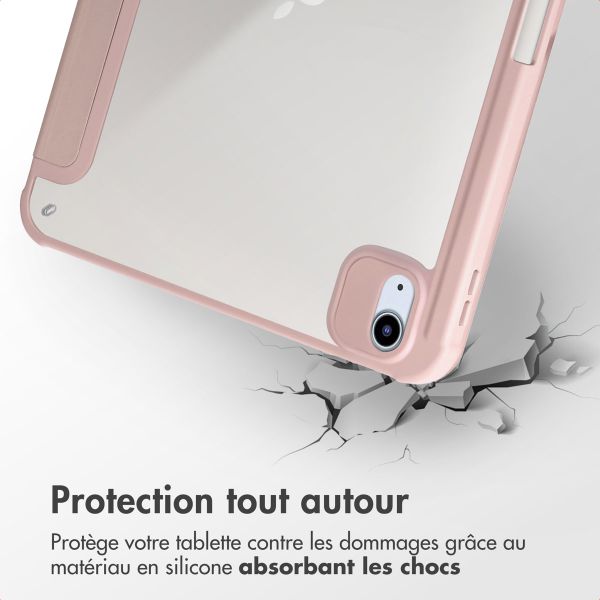imoshion Coque tablette Origami Apple iPad Air 13 pouces (2026) M4 / (2025) M3 / (2024) M2 - Rose