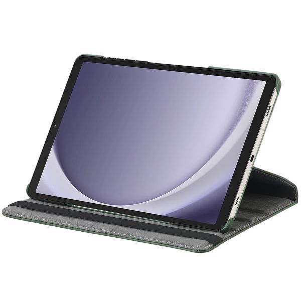 imoshion Coque tablette rotatif à 360° Samsung Galaxy Tab A9 8.7 pouces - Vert