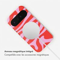 Selencia Coque arrière Vivid avec MagSafe Google Pixel 11 Pro - Dream Swirl Pink