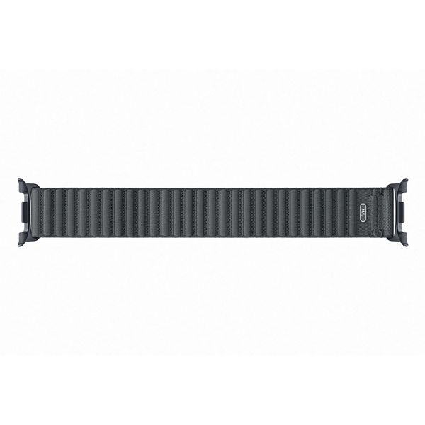 Samsung Bracelet en tissu original Samsung Galaxy Watch 9 (40/44mm) / Watch 8 (40/44mm) / Classic (46mm) - Taille M/L - Noir