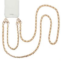 imoshion Ensemble de cordons de téléphone en cuir PU – Champagne