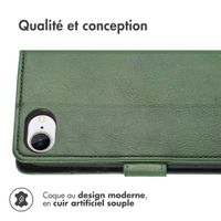 imoshion Étui de télephone portefeuille de luxe Apple iPhone 17e / 16e - Vert