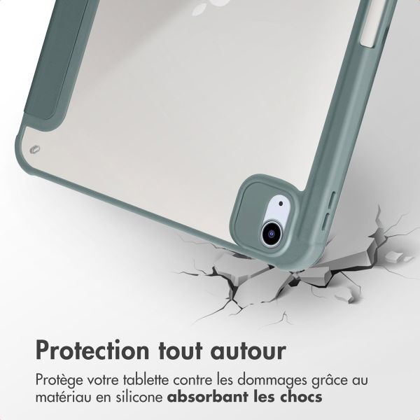 imoshion Coque tablette Origami Apple iPad Air 11 pouces (2026) M4 / (2025) M3 / (2024) M2 - Vert foncé