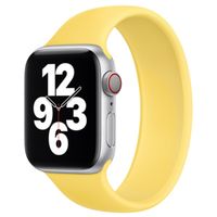 Apple Bracelet Boucle unique en Silicone Apple Watch | 38/40/41/42 mm - Taille 7 - Ginger